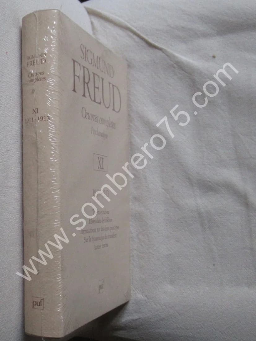 Oeuvres Complètes Psychanalyse XI 1911-1913. Sigmund FREUD - Image 2