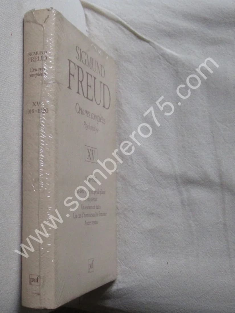Oeuvres Complètes Psychanalyse XV 1916-1920. Sigmund FREUD - Image 2