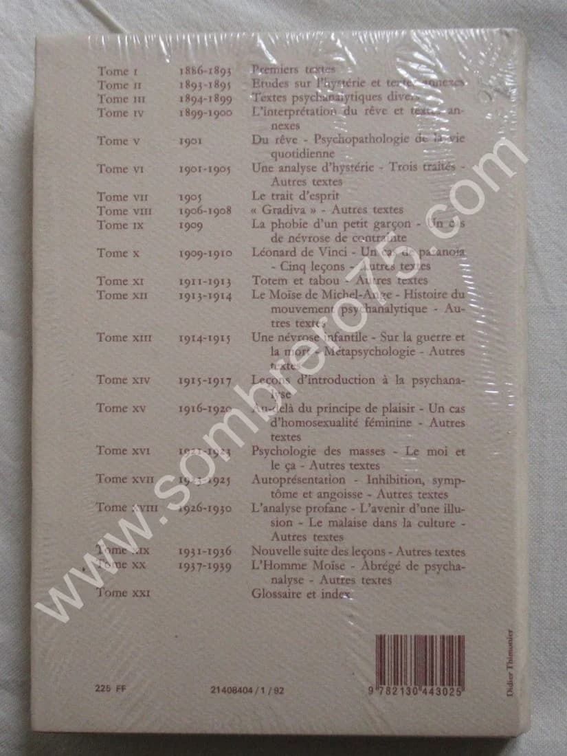 Oeuvres Complètes Psychanalyse XVII 1923- 1925 - Image 3