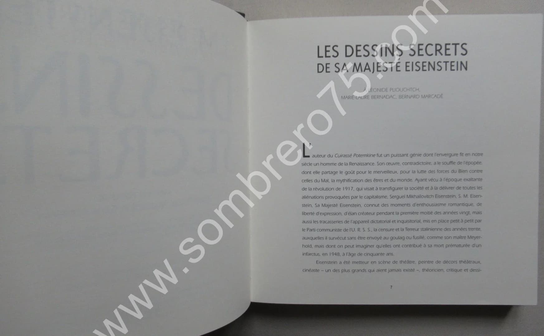 S.M. EISENSTEIN. Dessins secrets. 1999 - Image 9