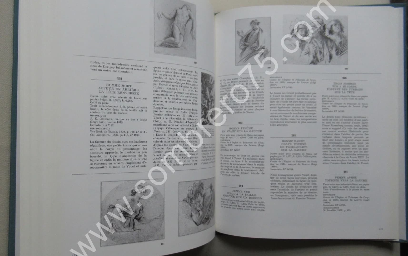 Inventaire Général des Dessins de Simon VOUET 1590-1649. Dessins Français du Musée du Louvre - Image 5