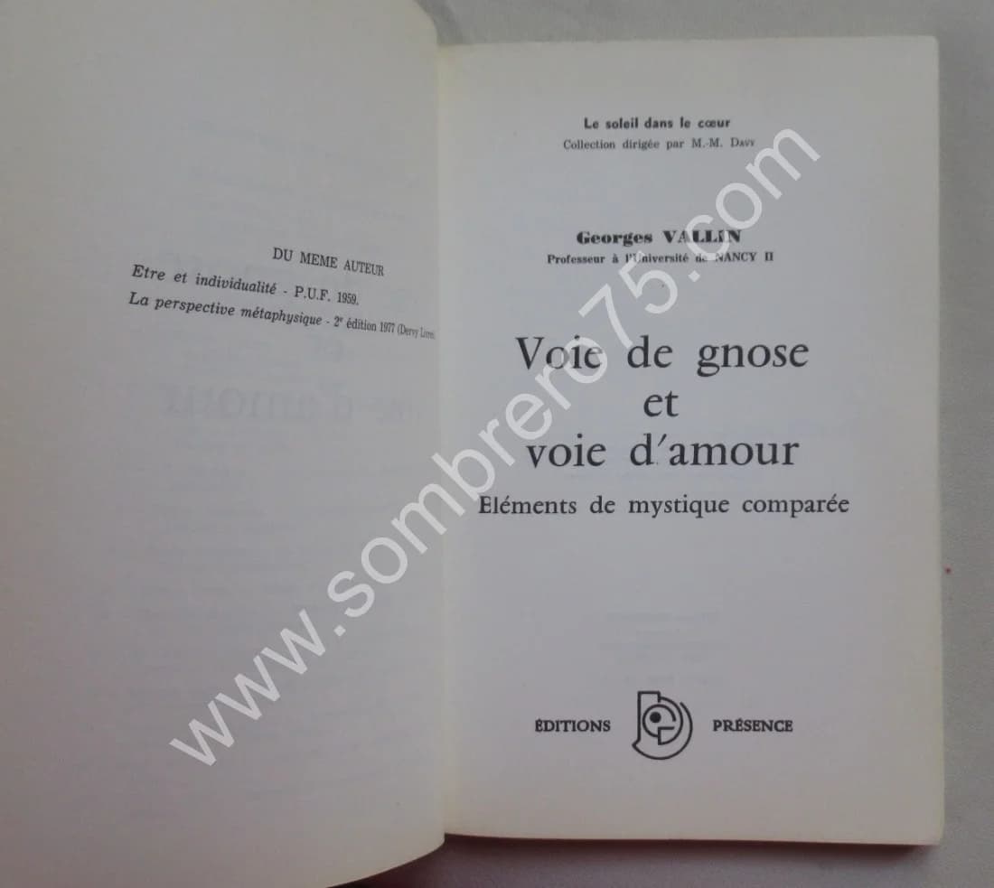 Voie de Gnose et Voie d'Amour. Eléments de mystique comparée - Image 3