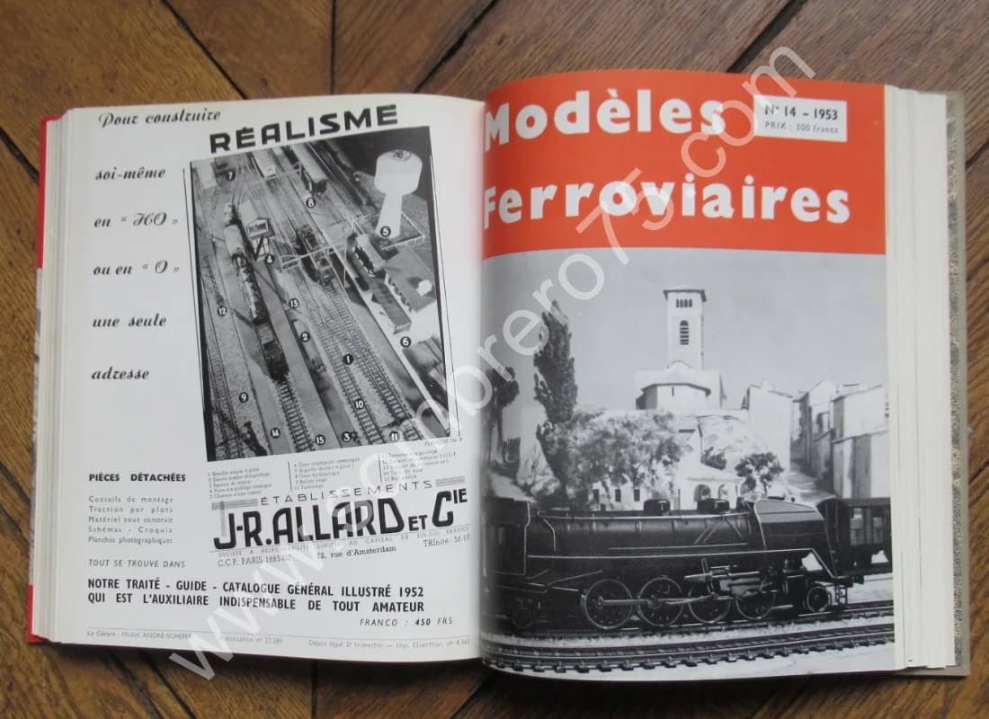 Modèles Ferroviaires des Réseaux à l'échelle, des plans... 1950 à 1953 : 16 Numéros - Image 11