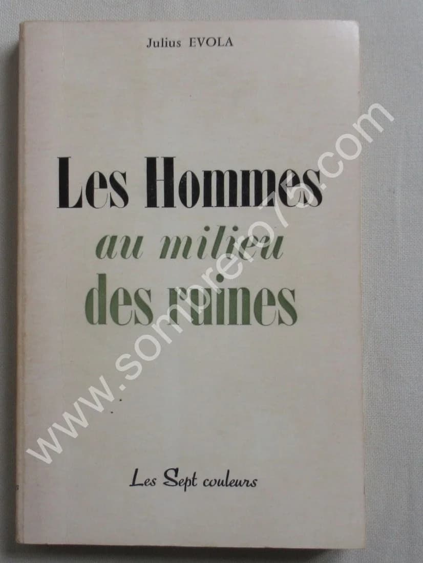 Les Hommes au milieu des Ruines