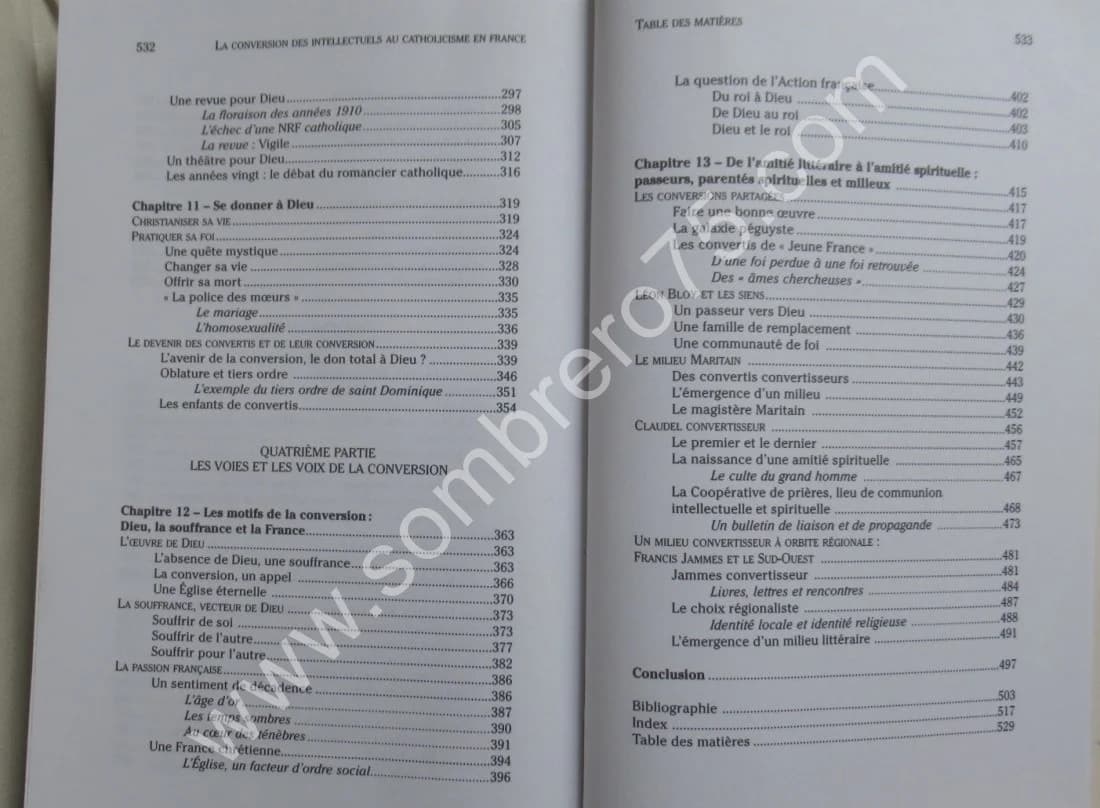 La Conversion des Intellectuels au Catholicisme en France en 1885-1935. Fr GUGELOT - Image 6