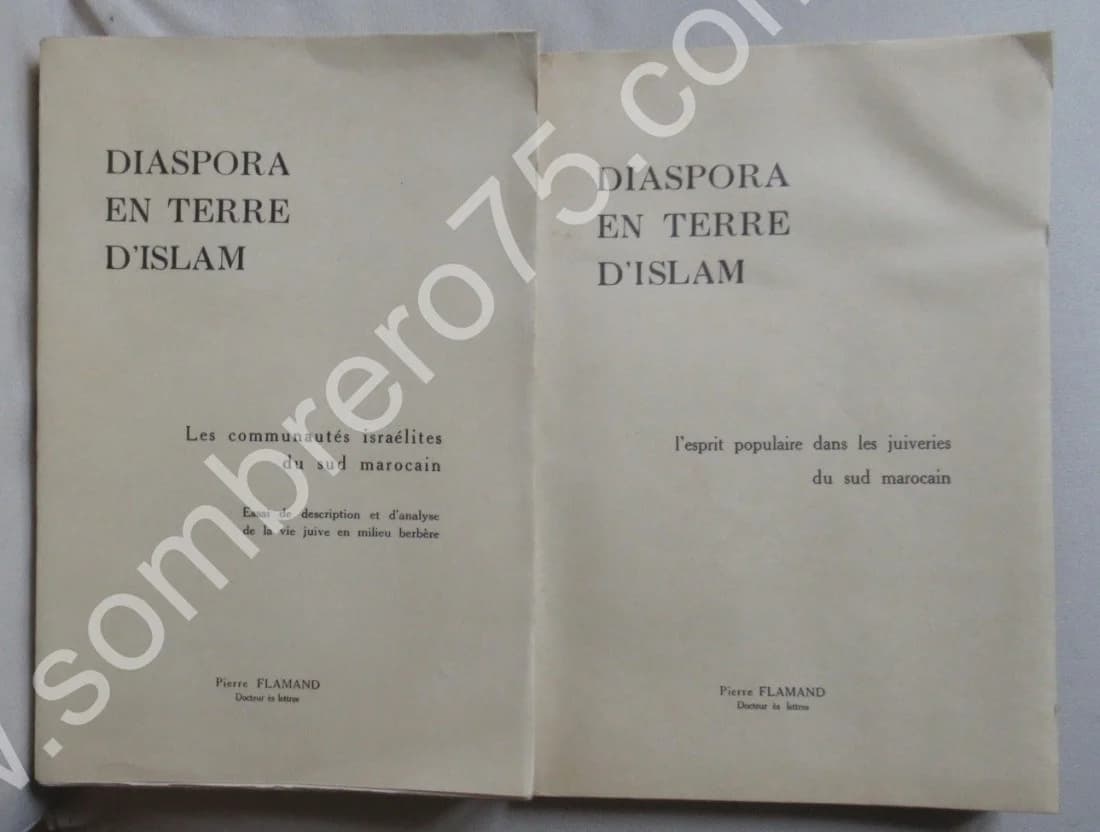 Diaspora en Terre d'Islam - 2 Tomes