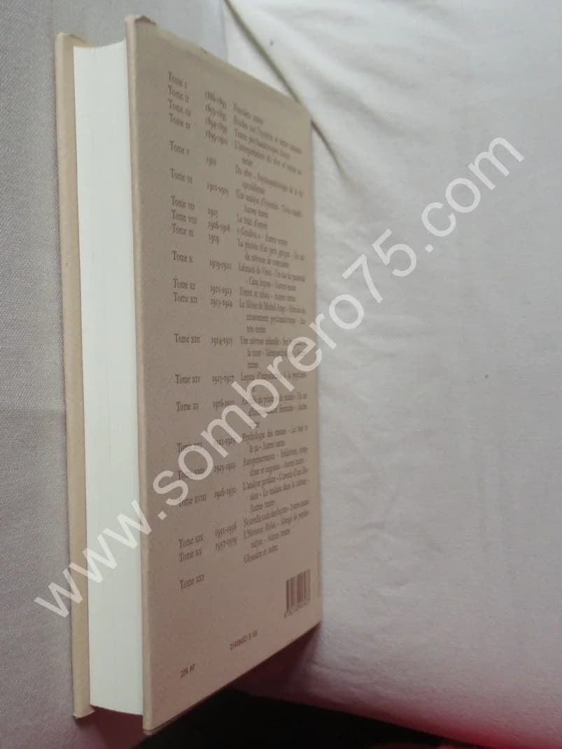 Oeuvres Complètes Psychanalyse X. 1909-1910. Sigmund FREUD - Image 4