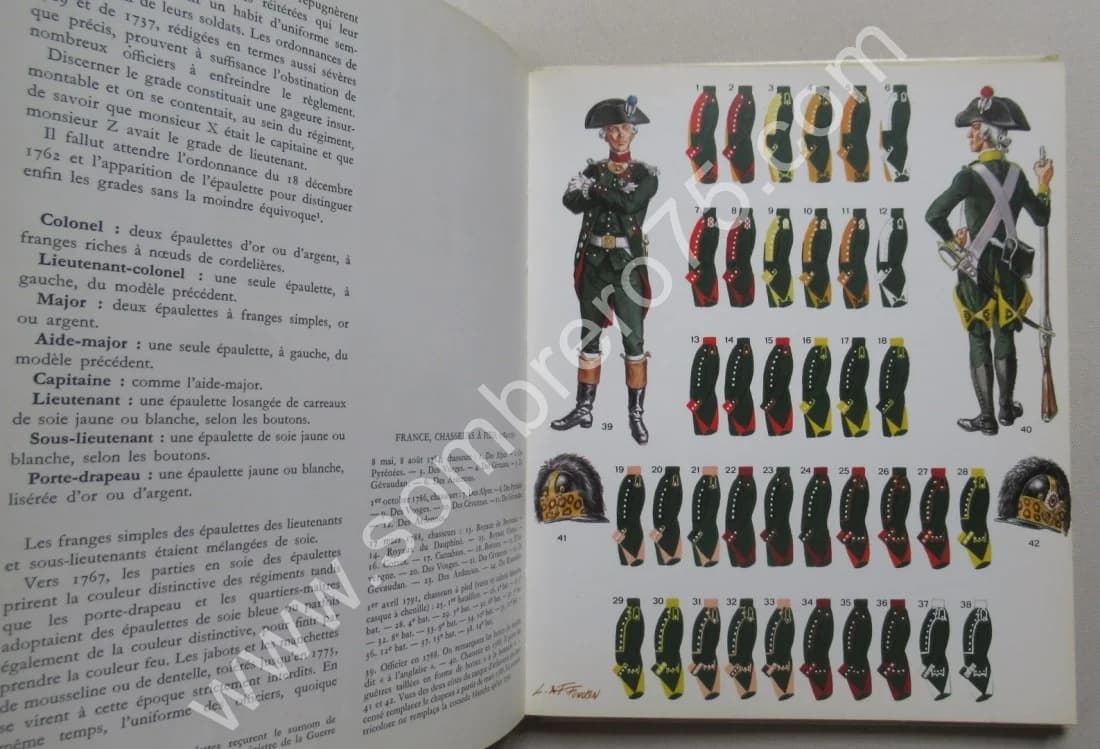 L'Uniforme et les Armes des Soldats de la Guerre en Dentelle - 2 Tomes - Image 4
