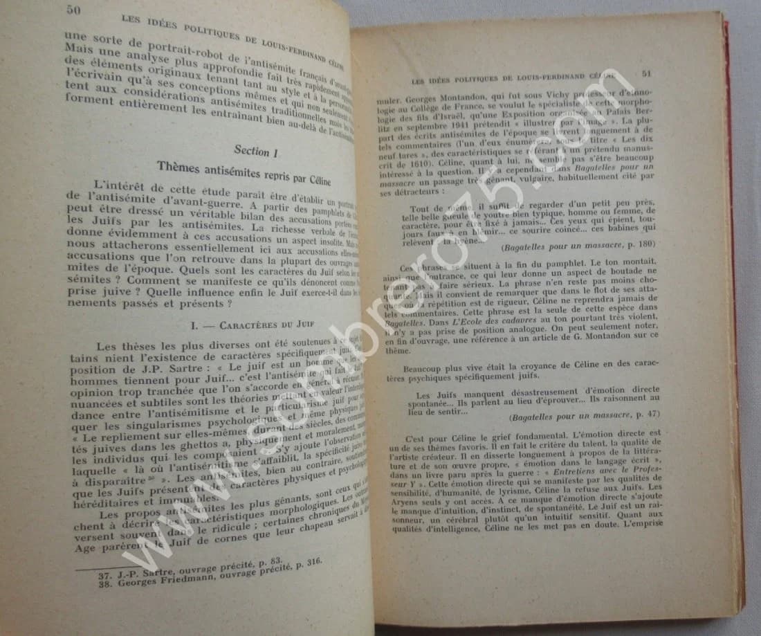 Les Idées Politiques de Louis Ferdinand CELINE. Jacqueline MORAND - Image 4