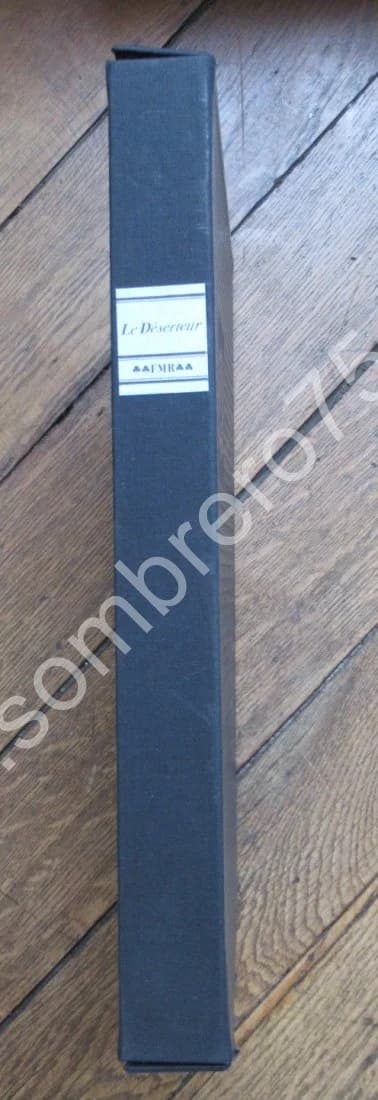 "Le Déserteur" illustré Numéroté Franco Maria Ricci 1981 - Image 3