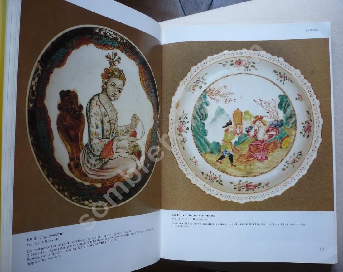 La Porcelaine des Compagnies de l'Inde à Décor Occidental - Image 4