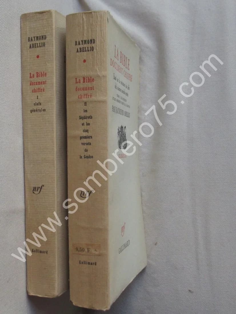 La Bible Document Chiffré. - 2 Tomes - Image 2
