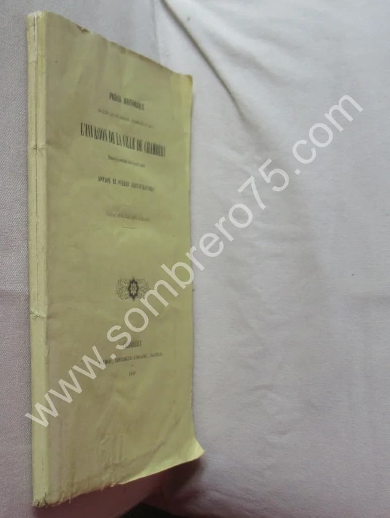 Précis Historique. L'Invasion de la Ville de Chambéry. Journée du 3 Avril 1848 - Image 2