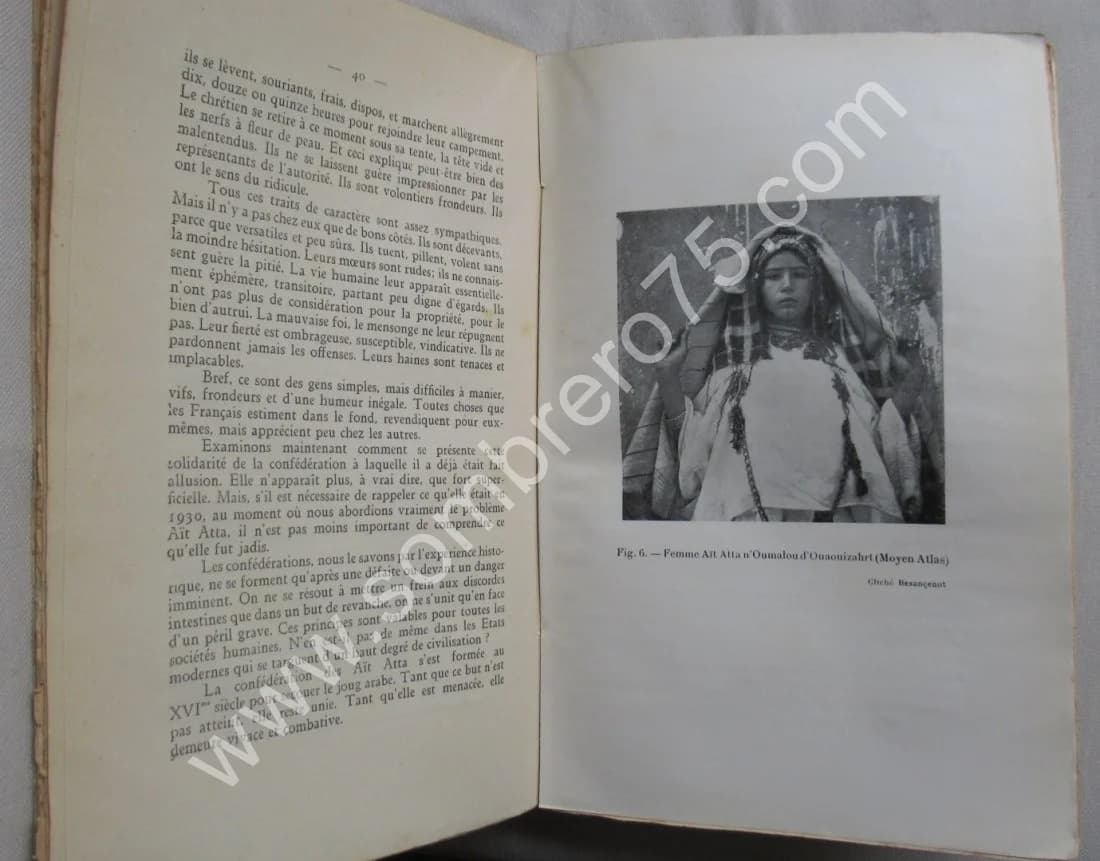 Les Aït Atta du Sahara et la Pacification du Haut Dra. Envoi. Capitaine SPILLMANN - Image 6