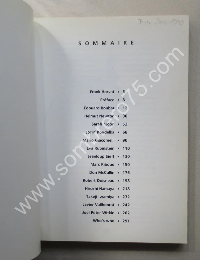 Entre Vues.. Boubat, Newton, Sarah Moon - Image 7