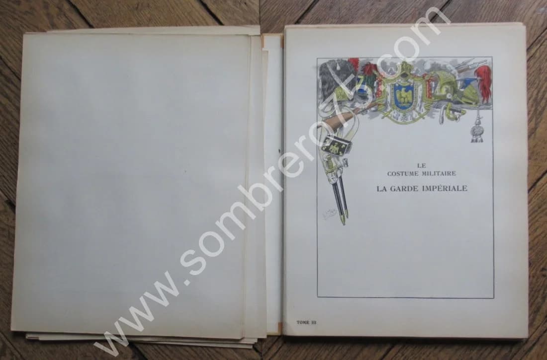 Le Costume Militaire Français à travers les Âges. Tome III - Image 6