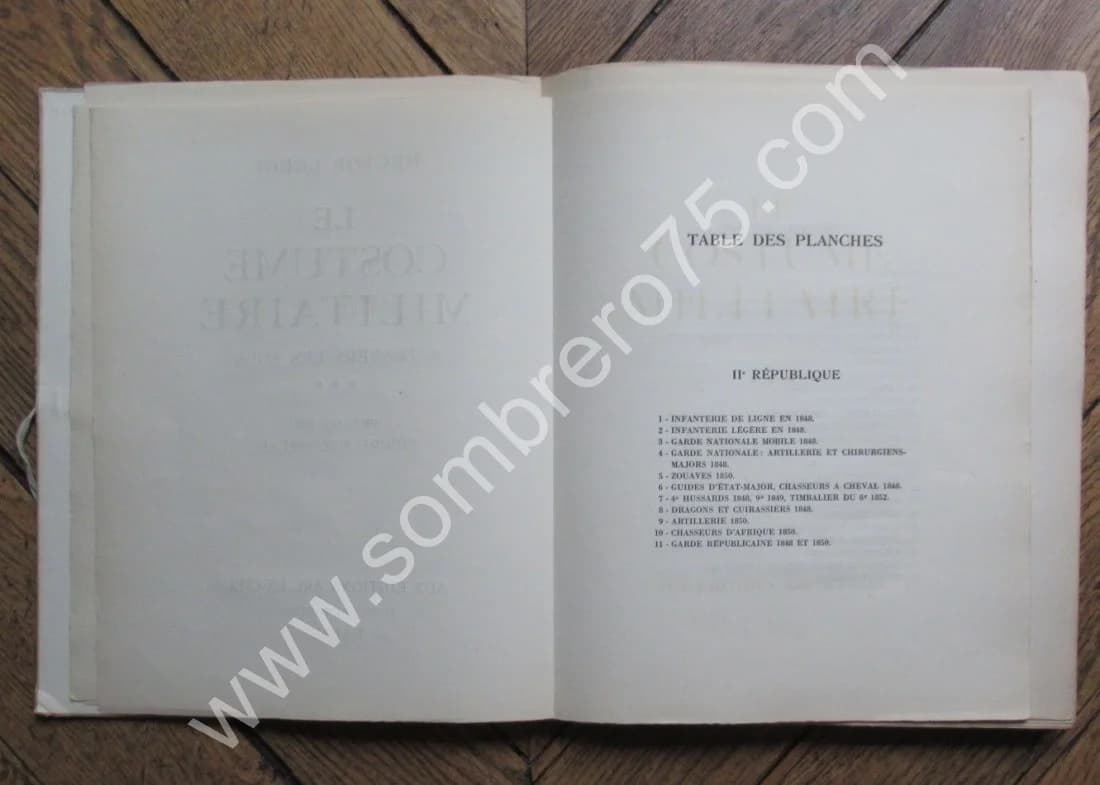 Le Costume Militaire Français à travers les Âges. Tome III - Image 7