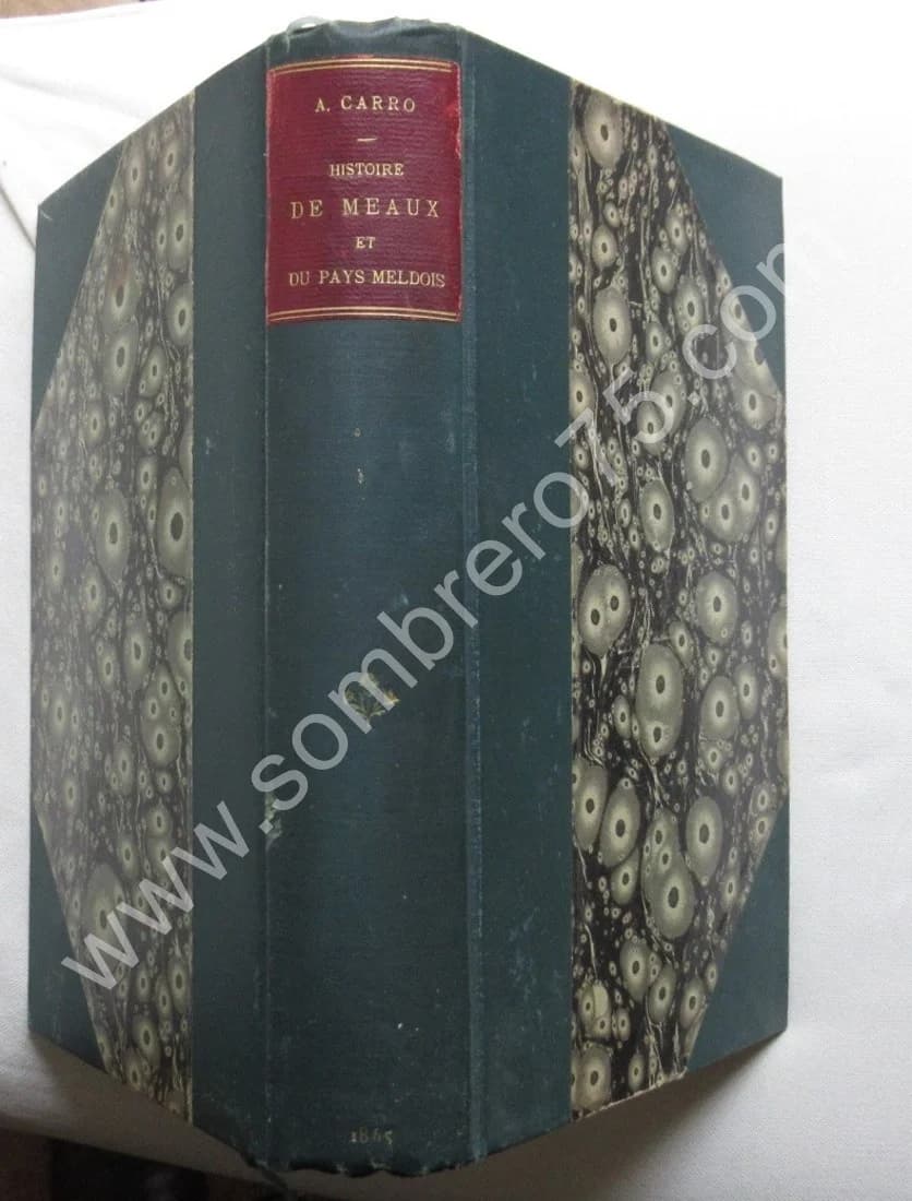 Histoire de Meaux et du Pays Meldois. A. CARRO. 1865. E.O