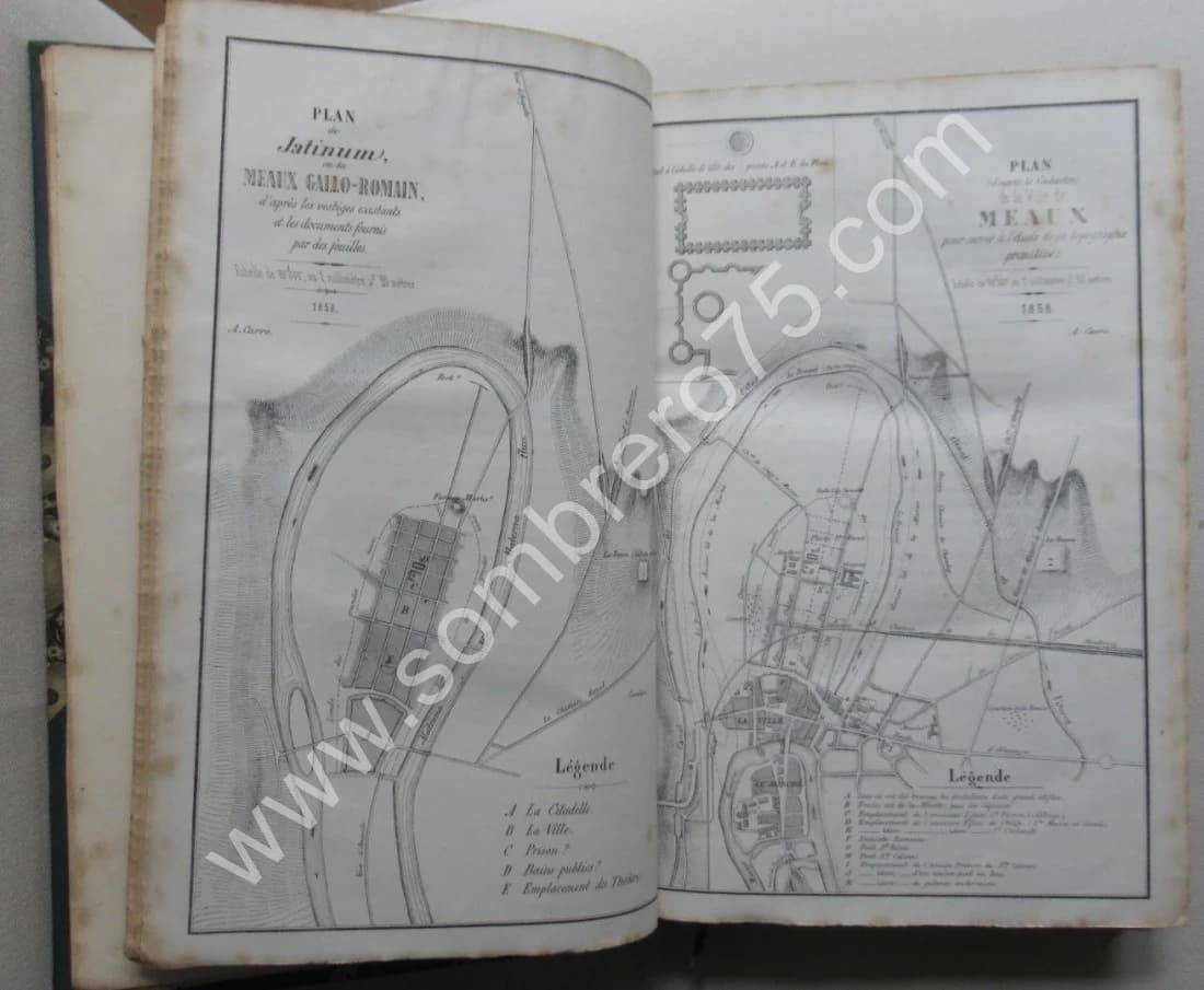 Histoire de Meaux et du Pays Meldois. A. CARRO. 1865. E.O - Image 3