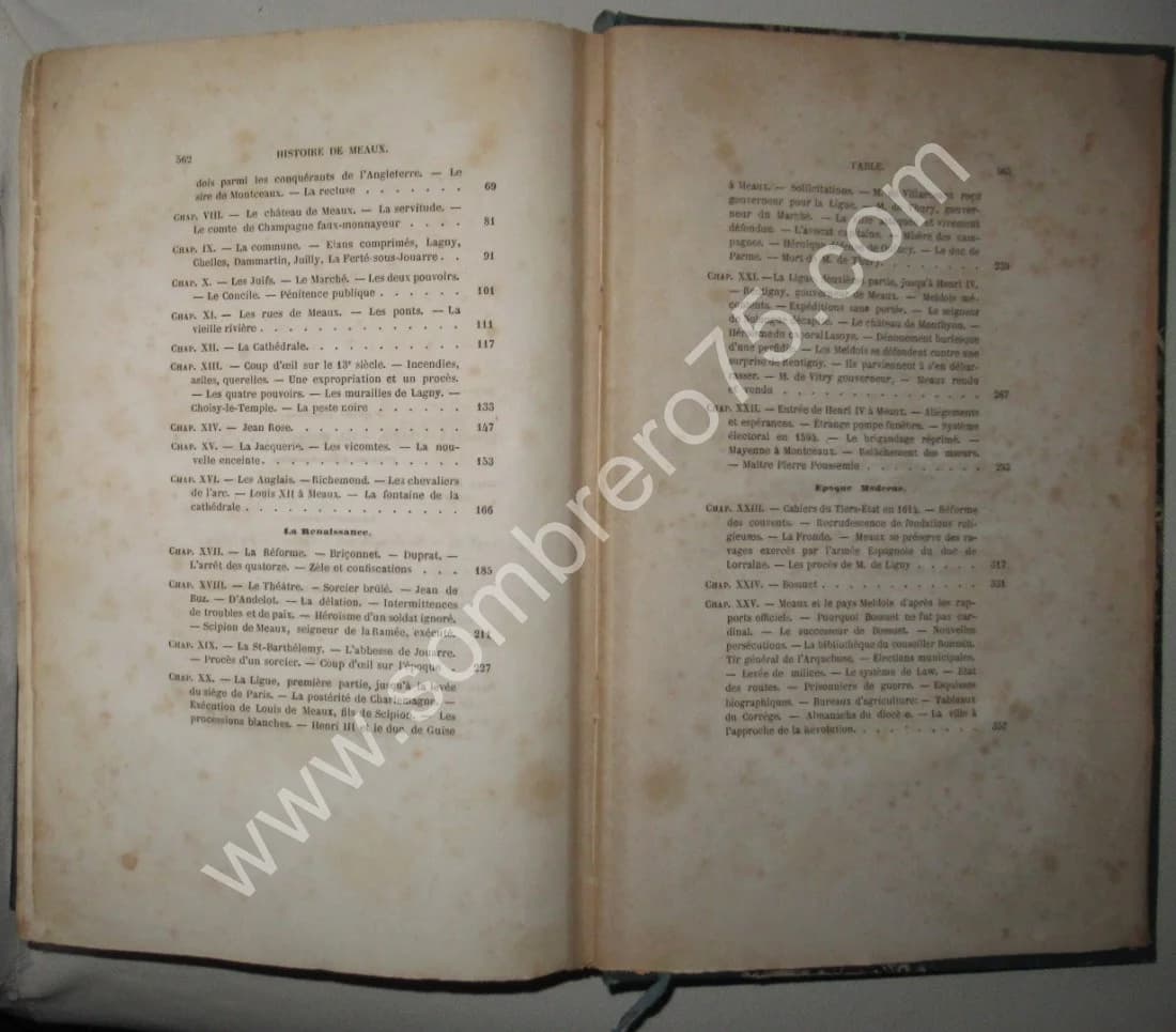 Histoire de Meaux et du Pays Meldois. A. CARRO. 1865. E.O - Image 7