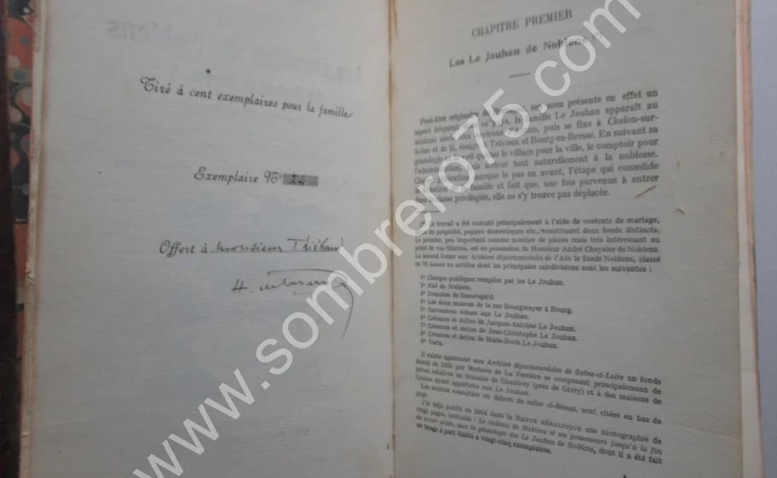 Les Familles de Noblens et le Château de Noblens. 1925 - Image 4
