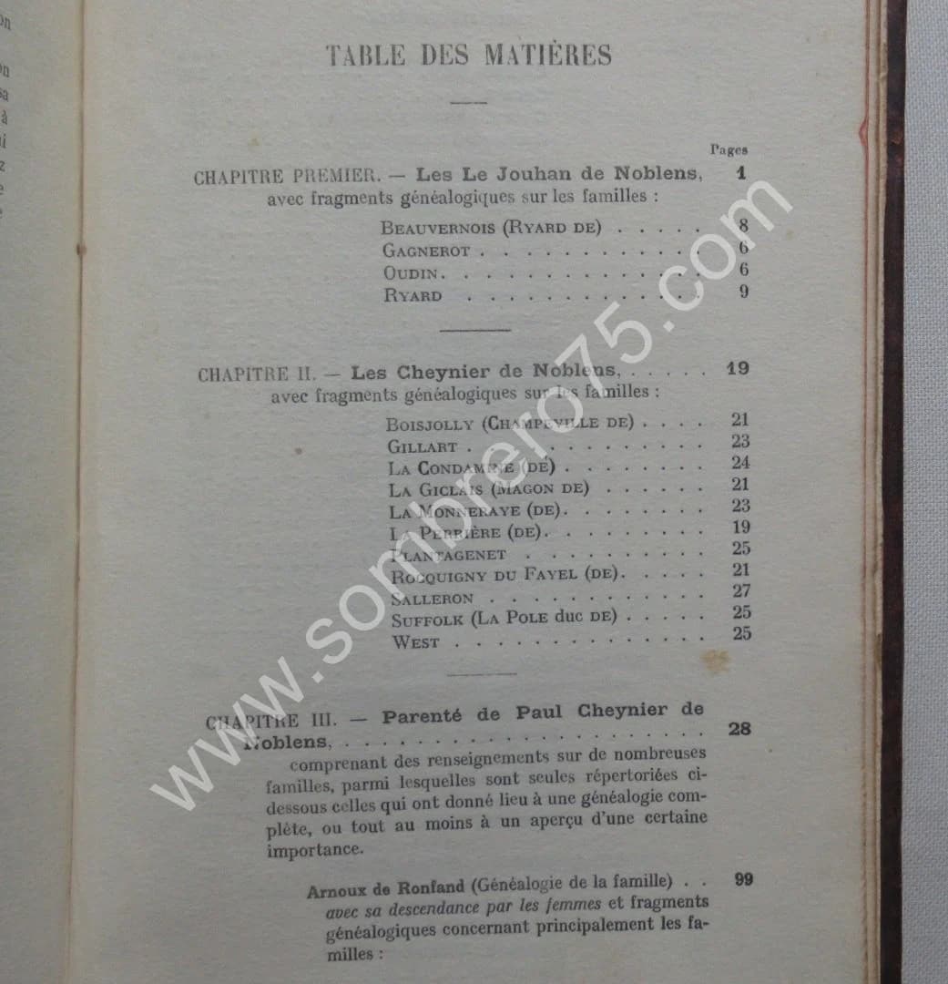 Les Familles de Noblens et le Château de Noblens. 1925 - Image 8