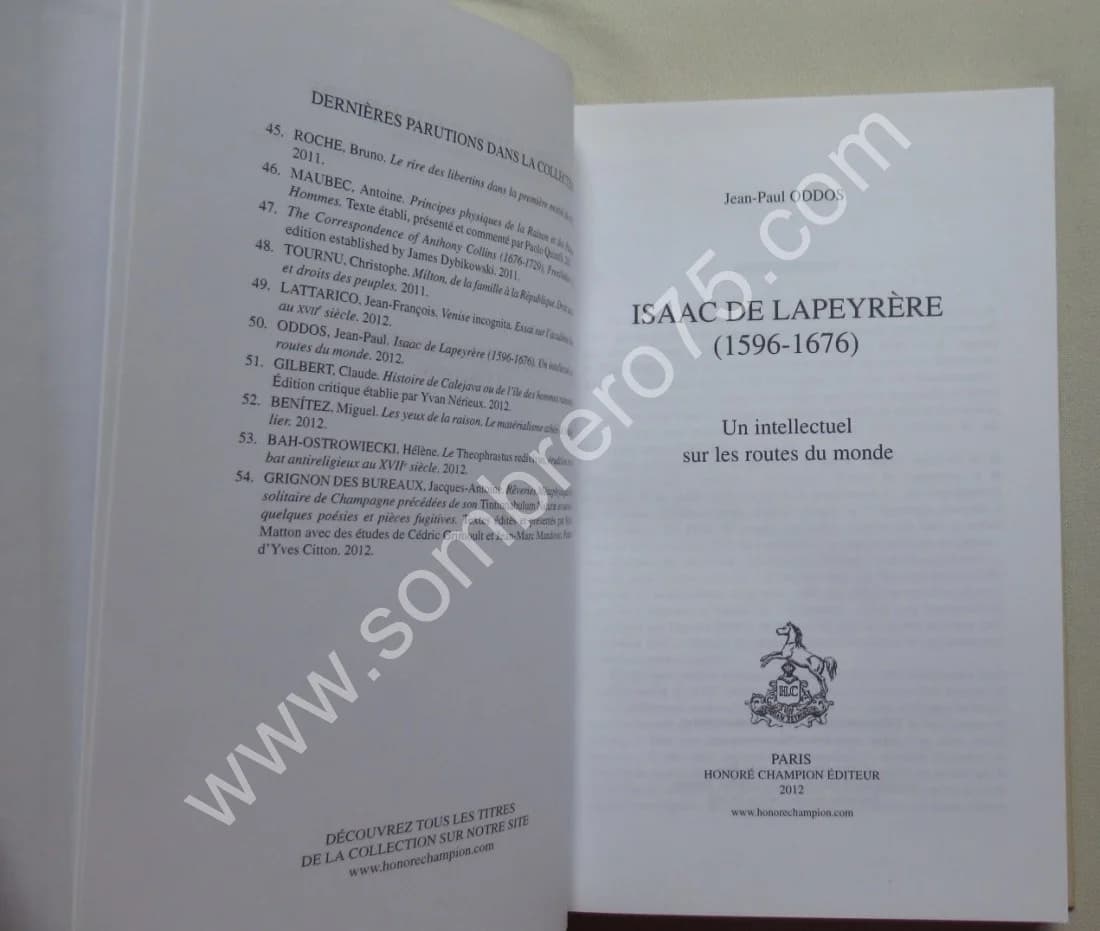 Isaac de Lapeyrère (1596-1676). Un intellectuel sur les routes du monde - Image 3
