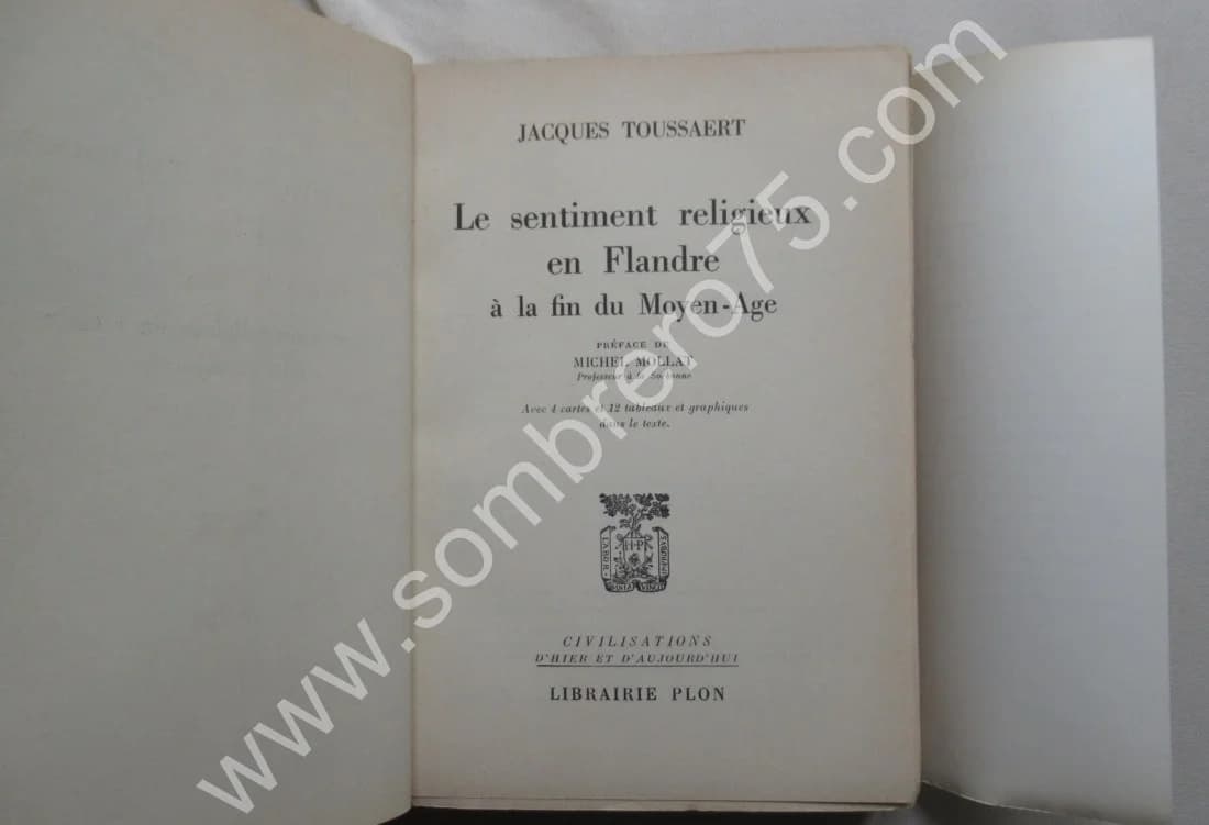 Le Sentiment Religieux en Flandre à la fin du Moyen Age. J TOUSSAERT - Image 3