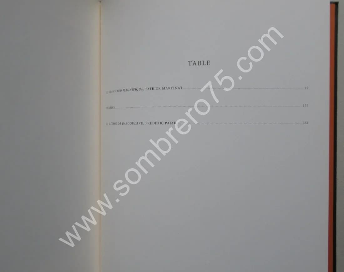 Bascoulard Dessinateur Virtuose, Clochard - Image 7