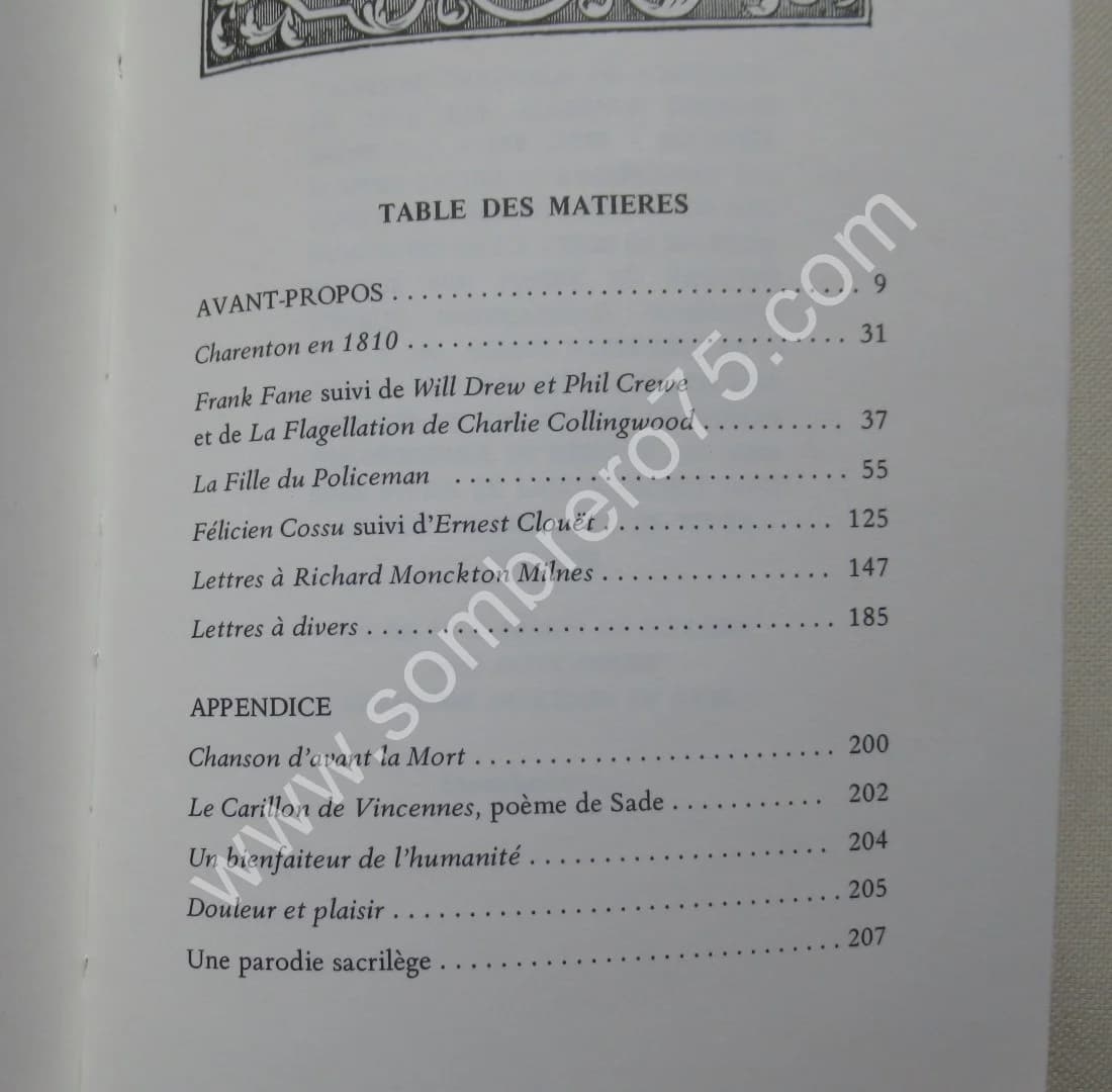 Apologie de Sade. Algernon Charles SWINBURNE - Image 7