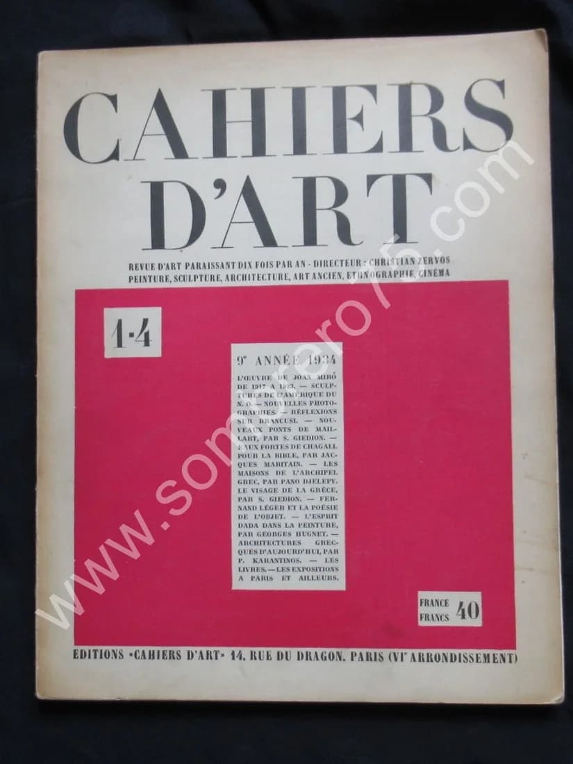 - 9E Année 1934.. 2 lithos