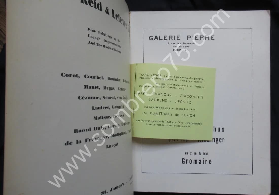 - 9E Année 1934.. 2 lithos - Image 4