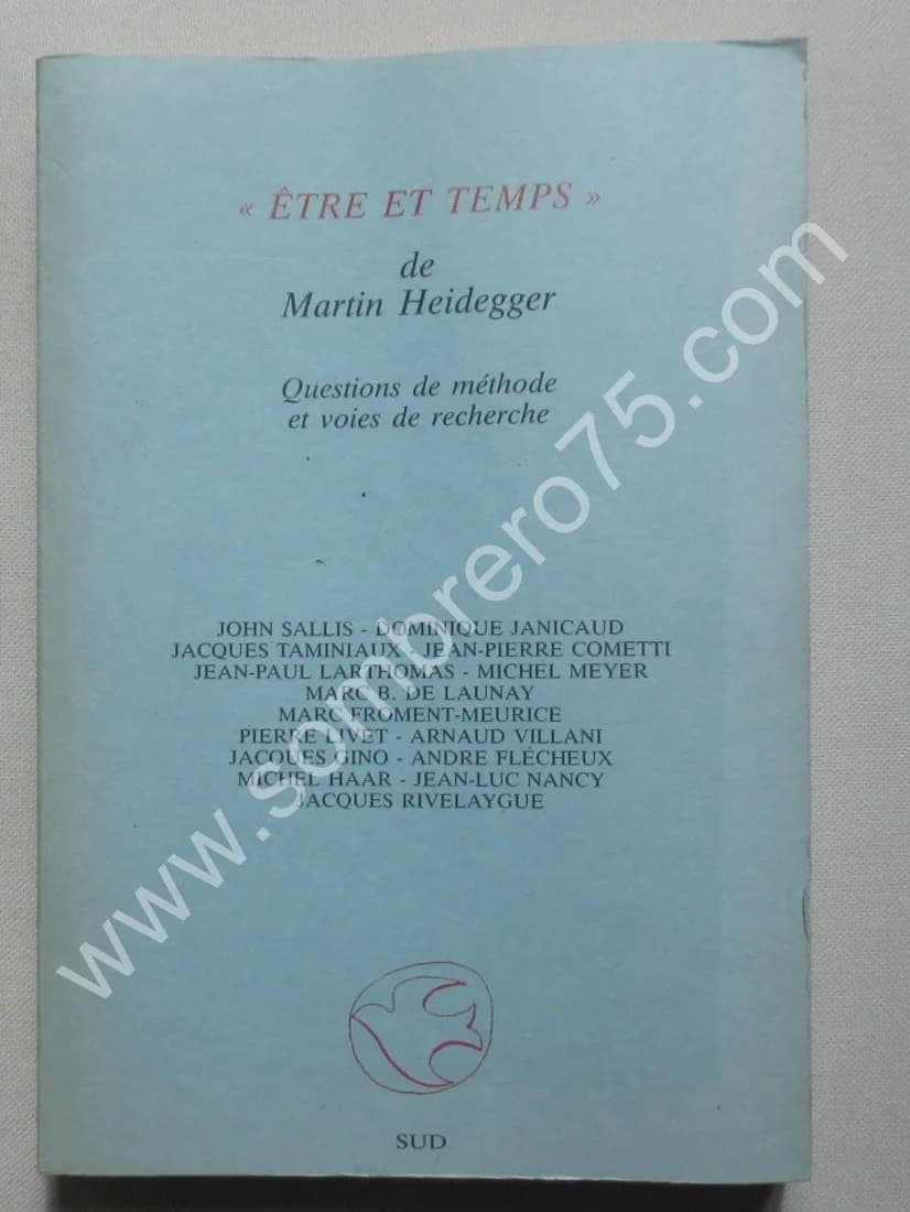 Être et Temps - Questions de méthode et voies de recherche