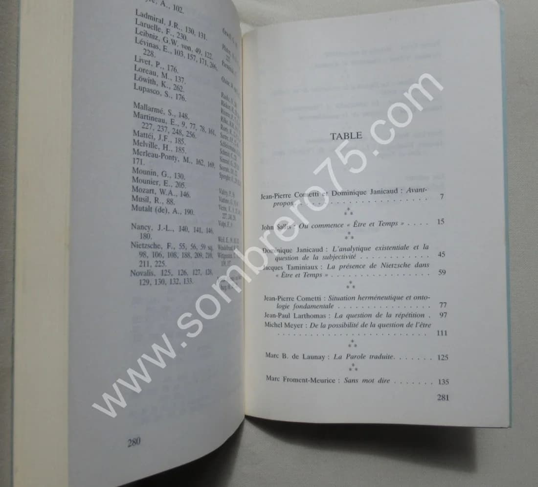 Être et Temps - Questions de méthode et voies de recherche - Image 4