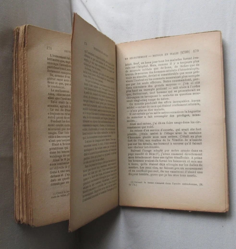 Impressions de Campagne d'un capitaine autrichien 1795-1809. ELLRICH - Image 5