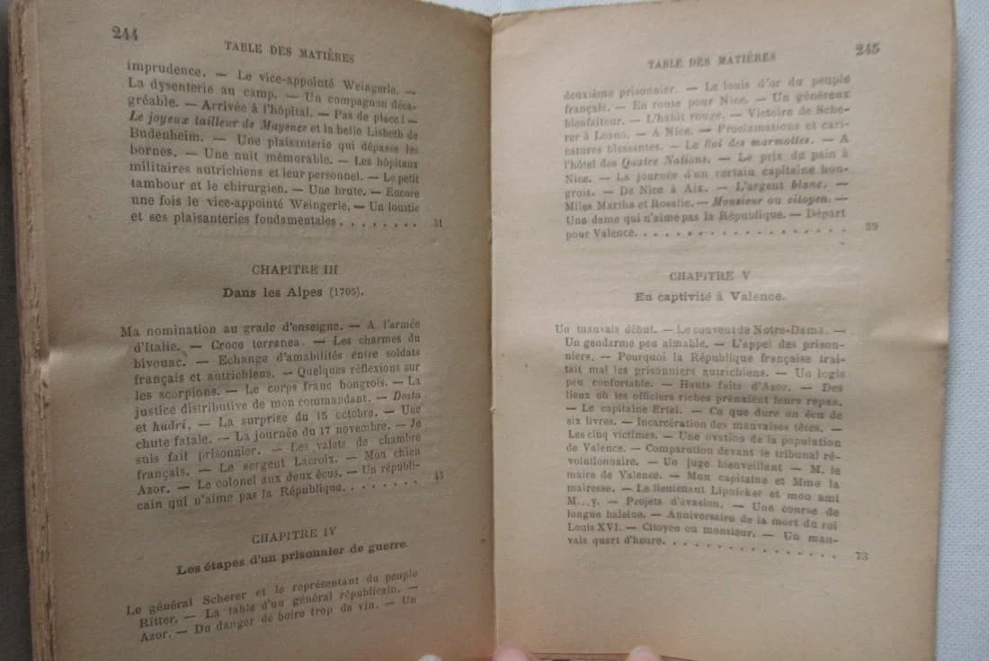 Impressions de Campagne d'un capitaine autrichien 1795-1809. ELLRICH - Image 7