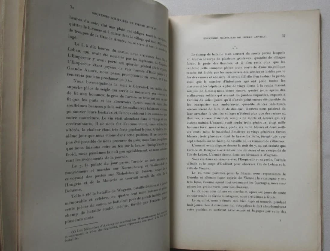 Souvenirs Militaires de Pierre Auvray d'Auxy 1807-1815 - Image 5
