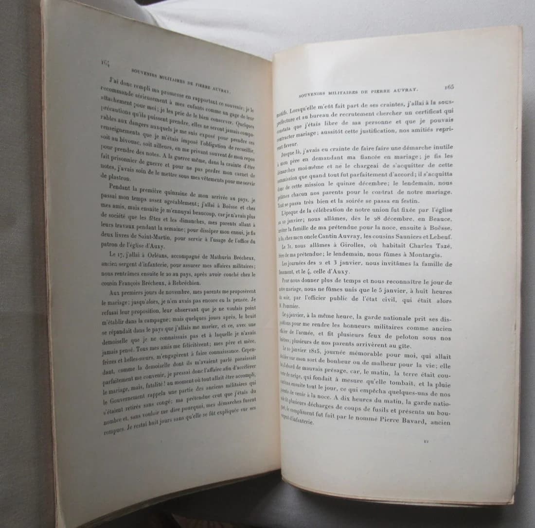 Souvenirs Militaires de Pierre Auvray d'Auxy 1807-1815 - Image 6