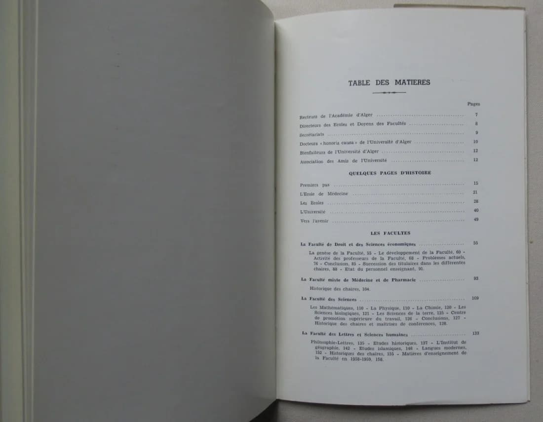 Université d'Alger - Cinquantenaire -1909-1959 - Image 8