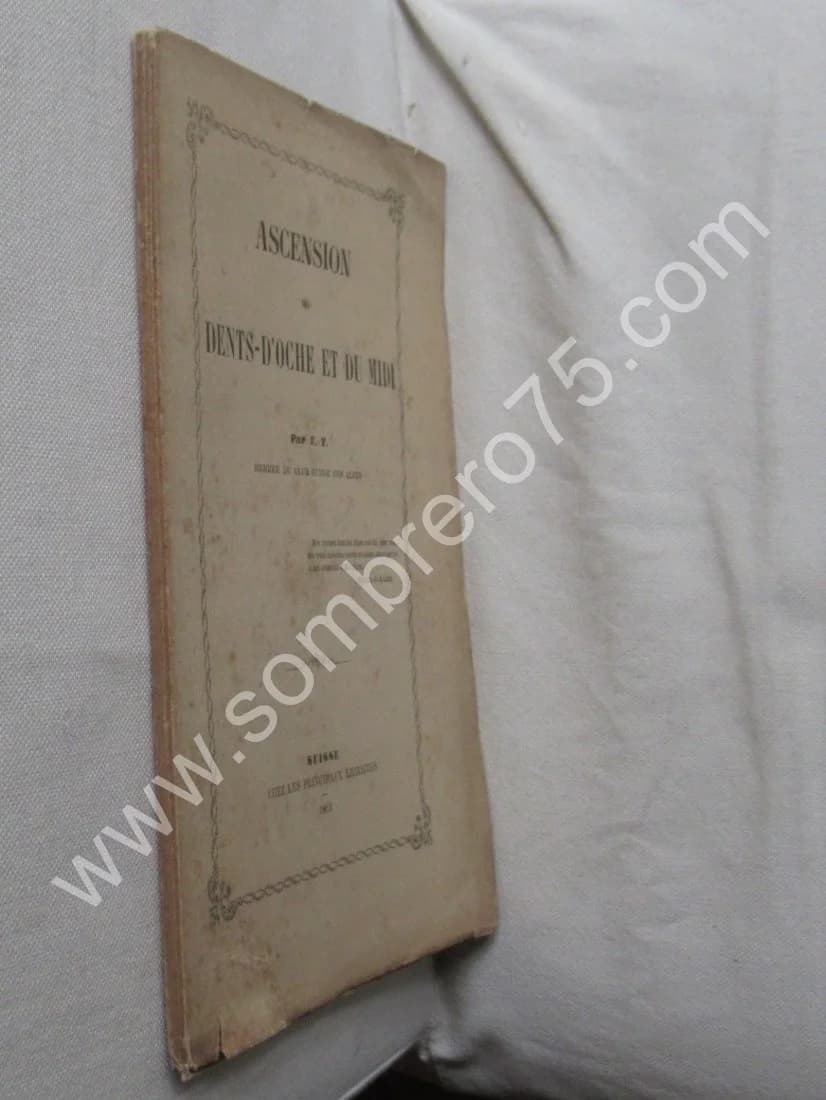Ascension des Dents-d'Oche et du Midi par. 1863 - Image 2