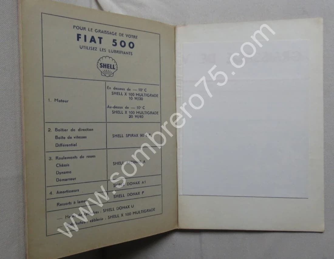 Votre Fiat 500 la nuova. Type 500 et 500 D. Guide technique et pratique - Image 5