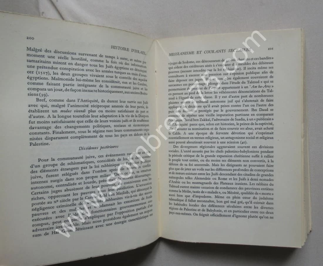 Histoire d'Israël Vie Sociale et Religieuse. 5 Tomes. S. W. BARON - Image 15