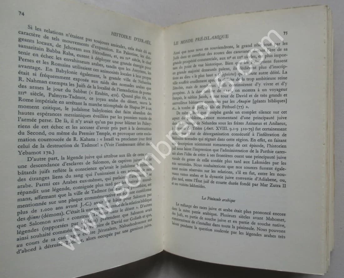 Histoire d'Israël Vie Sociale et Religieuse. 5 Tomes. S. W. BARON - Image 10