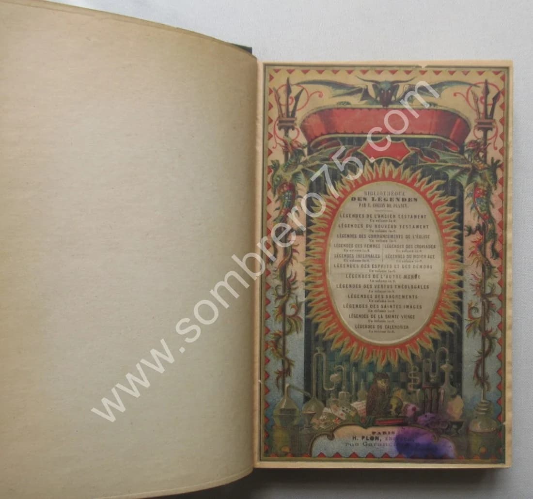 Légendes des Esprits et des Démons. J. COLLIN DE PLANCY. 1863 - Image 3