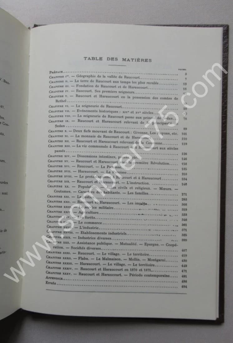 A. SECHERET CELLIER. Etudes Historiques sur Raucourt et Haraucourt - Image 6