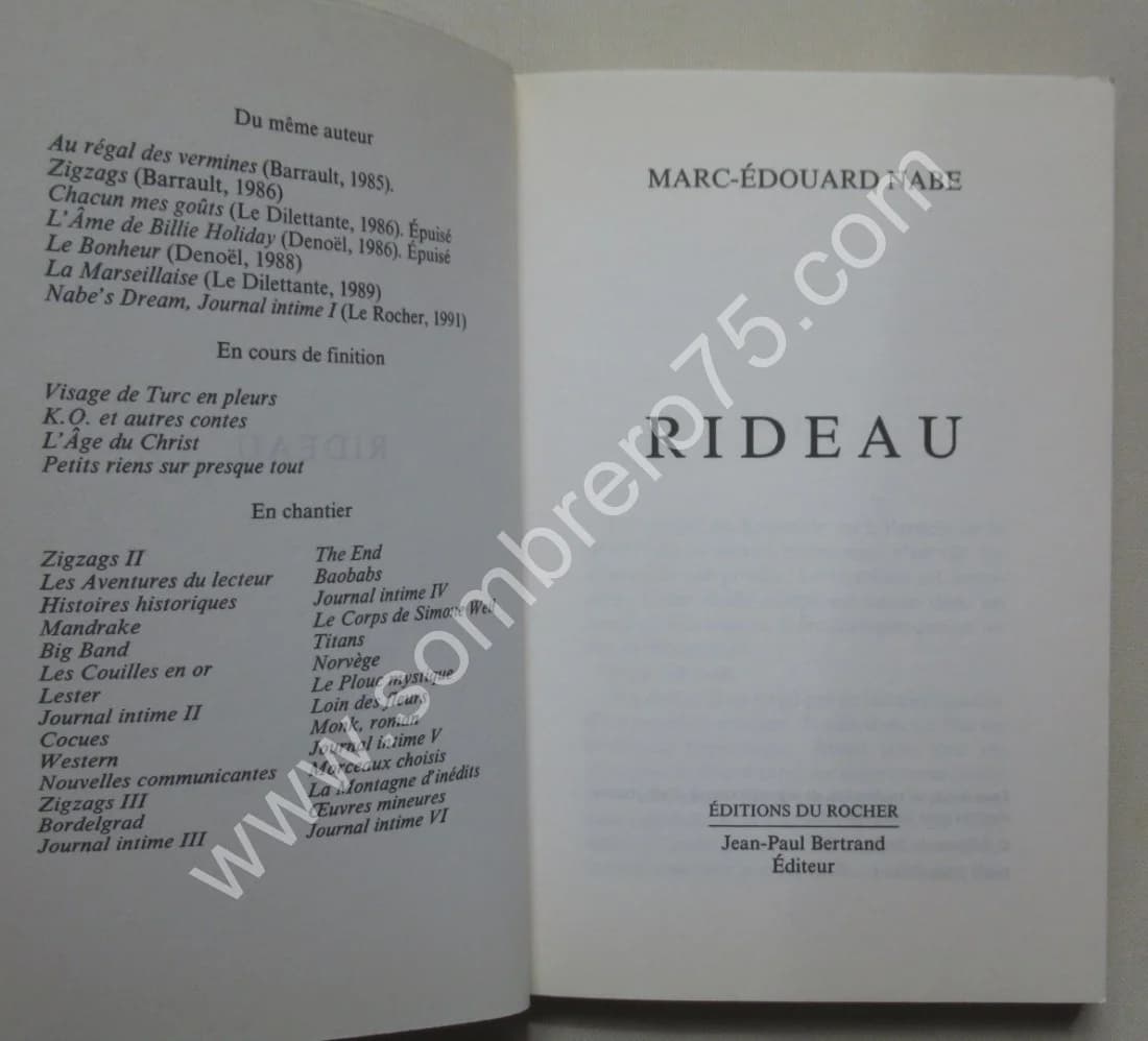 Rideau - Marc Edouard NABE - Image 3