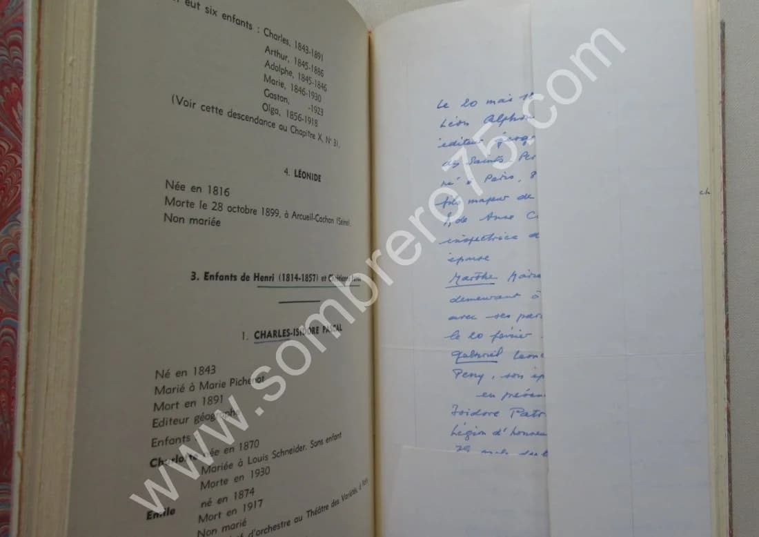 Généalogie de la Famille Lassailly 1575-1941 par l'Abbé J. LASSAILLY - Image 6
