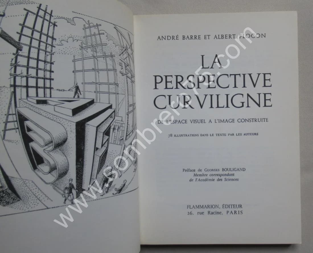La Perspective Curviligne de l'espace visuel à l'image construite. A. BARRE - Image 4
