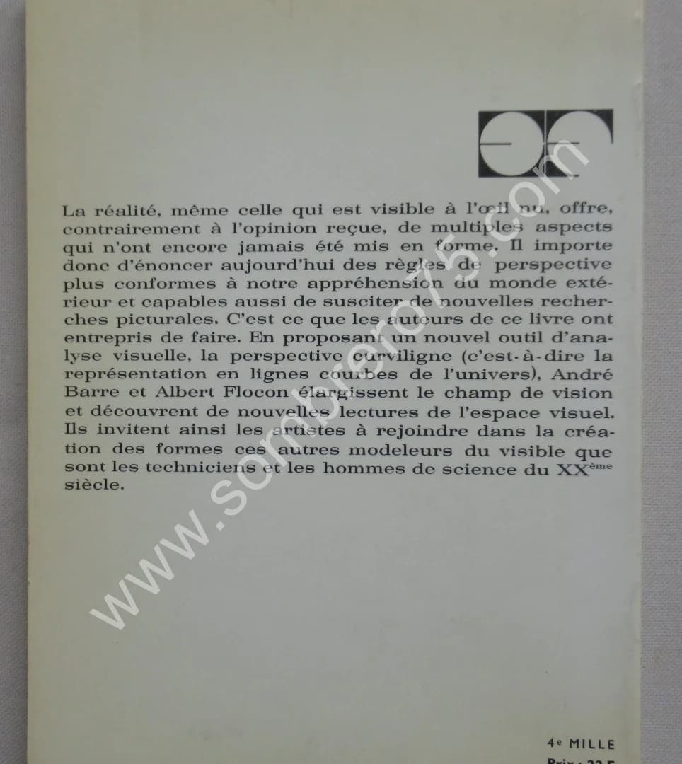 La Perspective Curviligne de l'espace visuel à l'image construite. A. BARRE - Image 8