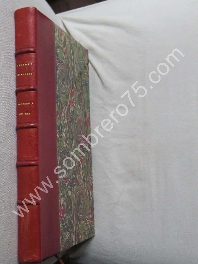 Armorial des Maires Ville de Montreuil sur Mer. G. de LHOMEL - Image 2